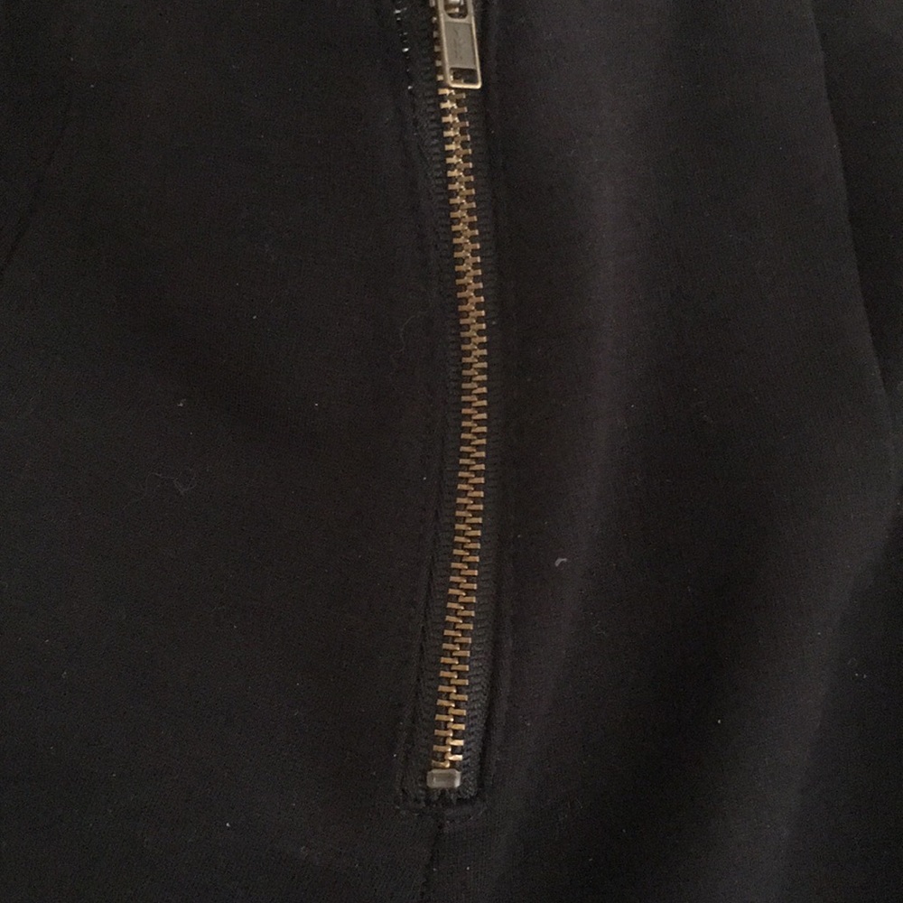 J Crew pixie pant in leather tuxedo stripe - Picture 4 of 4